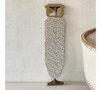 Golden Ironing Board, Compact Foldable Ironing Table for Laundry Room, 7 Adjustable Height Levels with Safety Lock, Extra Thick Cotton Pad & Iron Rest, Space Saving(D)