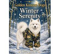 Golden Kimono Dogs: Winter Serenity