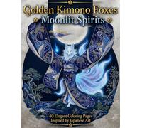 Golden Kimono Foxes: Moonlit Spirits