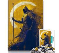 Golden Knights 1000 Piece Jigsaw Puzzle for Adults And Teenagers,Help The Brain Exercise Addictive Toys to Cultivate Patience Unique Challenge Game (75x50cm)