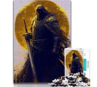 Golden Knights Puzzles 1000 Pieces for Adults,Challenging Game And Family Play Wall Decoration Unique Birthday And Xmas Gifts (38x26cm)