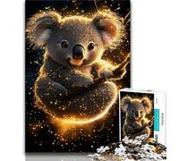 Golden Koala JigsawPuzzle 1000 Pieces for Teenagers,Educational Games Home Decoration Deal As Gifts for The Whole Family 38x26cm