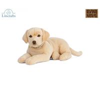 Living Nature Giant Chocolate Labrador, Realistic Soft Cuddly Dog Toy, Naturli Eco-Friendly Plush, 60cm
