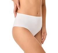 GOLDEN LADY Microfiber Seamless Midi Briefs, White, L