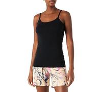 Golden Lady Women's Canotta Cotone organico Cami Shirt, Nero, XL