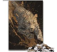 Golden Leopard 2000 Piece Jigsaw Puzzles, Learning Educational Toys Family Games with Matching Poster And Trivia Sheet (70x100cm)