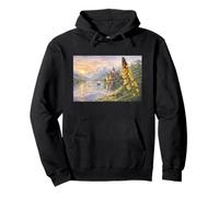 Golden Light of Montreux Dreams Pullover Hoodie
