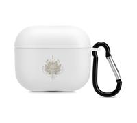 Golden Line Flowers Trendy Bluetooth Earbuds Protector Colorful Wireless Earbud Case Covers Compatible with Airpods 3