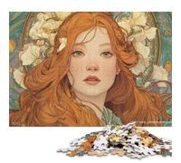 Golden Locks And Blooms Puzzle for Adults And Teenagers 300 Pieces Puzzle for Adults Sustainable Puzzle Games 300pcs (40x28cm)
