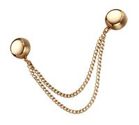 Golden Magnetic Brooch Pin Metal Fastener for Scarves