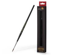 Golden Maple #00 Kolinsky Sable Miniature Paint Brush, Ultra Fine Paint Brushes for Details, Watercolor, Fingure