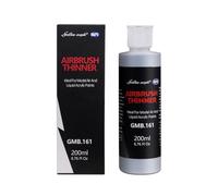 Golden Maple 200ml Airbrush Paint Thinner for Acrylic, Lacquer Paints -Fast-Drying Non-Toxic Solvent | Airbrush Flow Improver for Model Kit, Shoes, Plastic, Metal | Water-Based Acrylic Paint Thinner