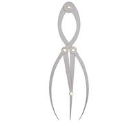 Golden Mean Calipers With For Case Higher Quality Ratio Caliper Three-Point Positioning Balance Caliper For Eyebrow Tatt Eyebrow Ruler Kit