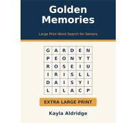 Golden Memories: Large Print Word Search for Seniors