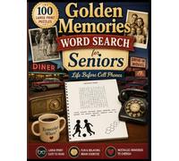 Golden Memories Word Search For Seniors Life Before Cell Phones