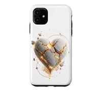 Golden Mended Heart Resilience, Strength, Love, Self Worth Case for iPhone 11