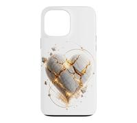 Golden Mended Heart Resilience, Strength, Love, Self Worth Case for iPhone 13 Pro Max