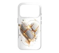 Golden Mended Heart Resilience, Strength, Love, Self Worth Case for iPhone 17 Pro