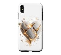 Golden Mended Heart Resilience, Strength, Love, Self Worth Case for iPhone XS Max
