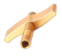 Golden Metal Drum Tuning Key Tool for Drums and Snare | Accurate Tuning, Protects Heads, Steady Tone, for Beginners, Students, Stage Use, On-the-go