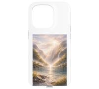 Golden Mist of the Enchanted Fjord Case for iPhone 15 Pro