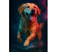 Golden Moments - Notizbuch mit Golden Retriever