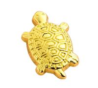 Golden Money Turtle, 3 pcs Lucky Charm Money Turtle, Feng Shui Golden Money Turtle, Japanese Lucky Tortoise Guarding Praying for Home Decor and Fortune Wealth Lucky