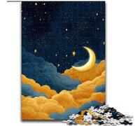 Golden Moon Puzzles for Teenagers 1000 Pieces, for And 14 Years And over Brainteaser Family Games Christmas Birthday Gifts (26x38cm)