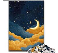Golden Moon Puzzles for Teenagers 2000 Pieces, Challenging Game Toys Every Piece Is Unique - Challenging Family Fun Game (70x100cm)