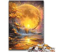 Golden Moon Puzzles for Teenagers Teens 2000pc Puzzle,Educational Games Home Decoration Deal As Gifts for The Whole Family (70X100cm)