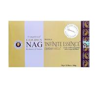 Golden Nag Infinite Essence Exclusive Chandan Vanilla Fragrance, 15g x 12 Boxes (180g)