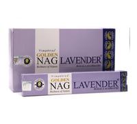 Golden Nag Lavender Incense Sticks - Relaxing Aromatherapy & Meditation