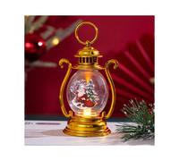 (Golden Old Man) Christmas decorations retro portable lantern creative gift party desktop ornaments Christmas tree pendant