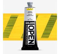 Golden : Open : Slow Drying Acrylic Paint : 148ml (5oz) : C.P. Cadmium Yellow Dark VII