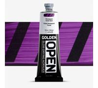 Golden : Open : Slow Drying Acrylic Paint : 148ml (5oz) : Permanent Violet Dark VII