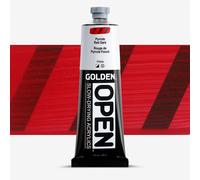 Golden : Open : Slow Drying Acrylic Paint : 148ml (5oz) : Pyrrole Red Dark VIII