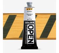 Golden : Open : Slow Drying Acrylic Paint : 148ml (5oz) : Raw Sienna I