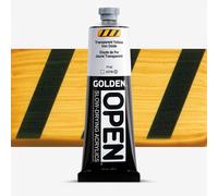 Golden : Open : Slow Drying Acrylic Paint : 148ml (5oz) : Transparent Yellow Iron Oxide III
