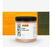 Golden : Open : Slow Drying Acrylic Paint : 237ml (8oz): Indian Yellow Hue IV