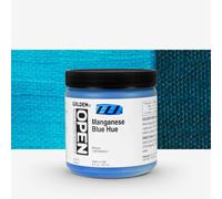 Golden : Open : Slow Drying Acrylic Paint : 237ml (8oz): Manganese Blue Hue I