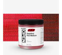 Golden : Open : Slow Drying Acrylic Paint : 237ml (8oz): Naph Red Med V