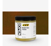 Golden : Open : Slow Drying Acrylic Paint : 237ml (8oz): Nickel Azo Yellow VI