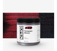 Golden : Open : Slow Drying Acrylic Paint : 237ml (8oz): Permanent Maroon VII