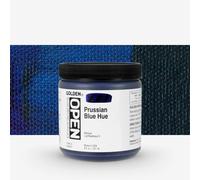 Golden : Open : Slow Drying Acrylic Paint : 237ml (8oz): Prussian Blue Hue IV