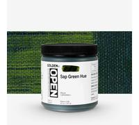Golden : Open : Slow Drying Acrylic Paint : 237ml (8oz): Sap Green Hue IV