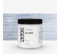 Golden : Open : Slow Drying Acrylic Paint : 237ml (8oz): Zinc White I