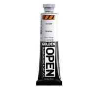 Golden : Open : Slow Drying Acrylic Paint : 59ml (2oz) : Azo Gold IV