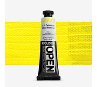 Golden : Open : Slow Drying Acrylic Paint : 59ml (2oz): C.P. Cadmium Yellow Primose VII
