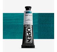 Golden : Open : Slow Drying Acrylic Paint : 59ml : Cobalt Turquois VIII