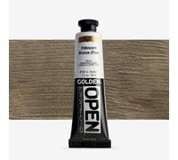 Golden : Open : Slow Drying Acrylic Paint : 59ml : Iridescent Bronze (Fine) VII